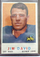 1959 Topps Jim David - Detroit Lions - #143 - Exc