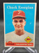 1958 Topps Set #460 Chuck Essegian Philadelphia Phillies Baseball Card