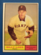 1961 Topps Baseball #237 Billy Loes - San Francisco Giants - NM