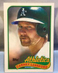 1989 Topps - #47 Carney Lansford