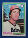 1978 Topps Baseball #39 Floyd Bannister - Houston Astors - NM-MT (Stain)