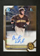 2022 Bowman Chrome Prospect Auto #CPA-BV Brandon Valenzuela - San Diego Padres