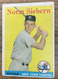 1958 Topps - #54 Norm Siebern (RC) Yankees GD pen mark on back