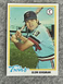 1978 Topps #307 Glenn Borgmann - Minnesota Twins - Very Good Condition