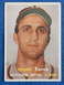 1957 Topps Baseball Milwaukee Braves #37 Frank Torre - Nicely Centered -VG+