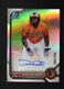 2022 Bowman Chrome Prospect Auto Refractor #CPA-DW Donta Williams /499