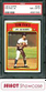 1972 TOPPS IN ACTION #708 TIM FOLI METS PSA 8 SET BREAK