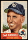 1953 Topps #31 Ewell Blackwell New York Yankees VG-VGEX SET BREAK!