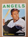 1964 Topps #586 Jim Piersall  Los Angeles Angels  GREAT CONDITION HOF Baseball