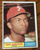 1961 Topps #93 Tony Gonzalez EX