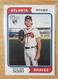 2023 TOPPS HERITAGE DYLAN DODD ROOKIE #650 ATLANTA BRAVES