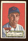 1952 Topps Baseball Card SEMI HIGH #295 Phil Cavarretta