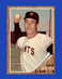 1962 Topps Set-Break #188 Chuck Hiller EX-EXMINT *GMCARDS*