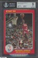 1985 Star Slam Dunk Supers 5x7 Basketball #5 Michael Jordan RC Rookie HOF BGS 9