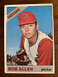 1966 Topps Bob Allen Cleveland Indians #538 Baseball Card SP High#