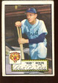 1952 Topps Baseball Card SEMI HIGH #296 Red Rolfe