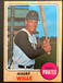 1968 Topps Pittsburgh Pirates Maury Wills #175 -  Excellent