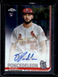 2019 Topps Chrome Daniel Poncedeleon Rookie Auto Autograph RC #RA-DP Cardinals