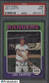 1975 Topps #36 Joe Lovitto Texas Rangers PSA 9 MINT