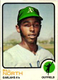 VINTAGE 1973 TOPPS BILL NORTH RC #234 OAKLAND A'S EX-NRMNT MBCARDS