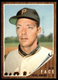 1962 Topps -. Roy Face Pittsburgh Pirates #210