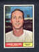 1961 Topps Frank Bolling Milwaukee Braves #335  NM