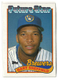 1989 Topps Baseball #343 Gary Sheffield #343 Milwaukee Brewers RC