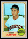 1968 Topps #392 Grady Hatton VG or Better