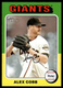 2024 Topps Heritage SP #51 Alex Cobb San Francisco Giants