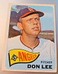 1965 Topps #595 Don Lee VG/EX Angels