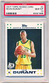 2007-08 Topps Rookie Card Set Kevin Durant #2 PSA 10 - POP 3121