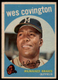 1959 Topps Wes Covington #290 Ex-ExMint