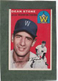 *1954 TOPPS #114 DEAN STONE, SENATORS RC nice crnrs&gloss; no crses