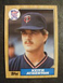 1987 Topps Minnesota Twins #52 Keith Atherton Baseball Card