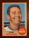 1968 Hank Aguirre Topps Baseball Card #553 (NM) High #