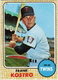 1968 Topps  #44 Frank Kostro EXMT