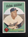 1959 Topps - Duke Snider #20 - LA Dodgers - EX-NM - Free Shipping