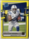 2020 Donruss Jonathan Taylor Press Proof Yellow Rookie Card RC #317 Colts