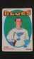 Carl Brewer 1971-72 O-pee-chee #222 St. Louis Blues NHL Vintage Hockey Card PR