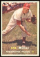 1957 Topps #46 Bob Miller, Philadelphia Phillies.  Ex+/ExMt