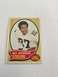 VINTAGE - 1970 TOPPS FOOTBALL CARD "ROY JEFFERSON" #205 Steelers