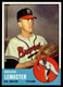 1963 Topps - Denver Lemaster Rookie Milwaukee Braves #74