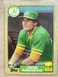 1987 Topps Jose Canseco #620 RC Rookie Cup Oakland Athletics