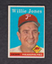 1958 Topps Baseball Card #181 Willie Jones Philadelphia Phillies EX O/C Vintage