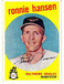 1959 TOPPS #444 RONNIE HANSEN (RC) Rookie Baltimore Orioles Baseball Card