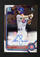 2022 Bowman Chrome Prospect Auto #CPA-LS Liam Spence - Chicago Cubs