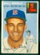 1954 TOPPS #144 BILL WERLE VGEX