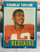 1971 Topps - #26 Charley Taylor Washington Redskins