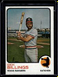 1973 Topps #94 Dick Billings EX/NM Condition