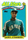 1989 Topps Darryl Strawberry All Star #390 Mets